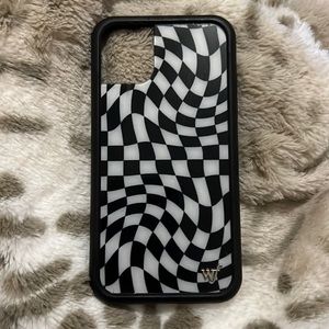 Wildflower Crazy Checkers iPhone 11 Case